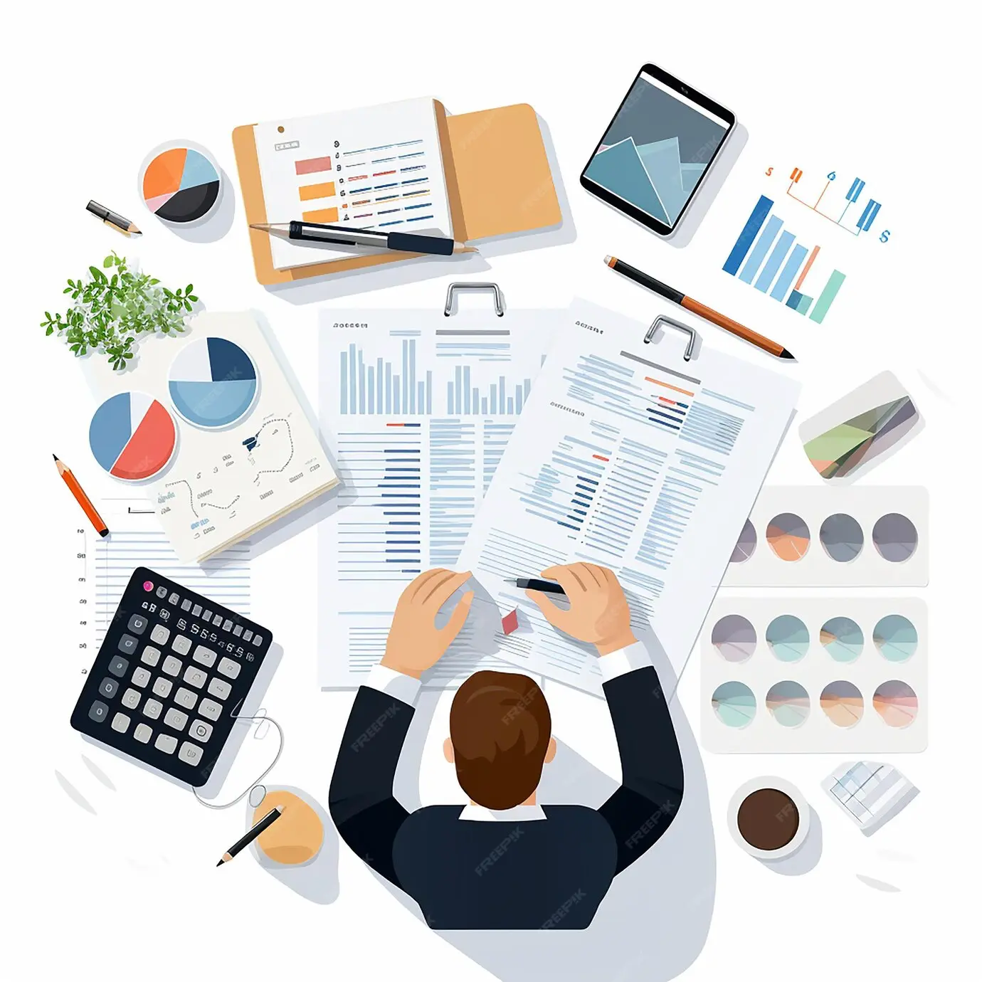 3d-photo-businessman-cartoon-data-analytics-made-with-generative-ai_999340-54402