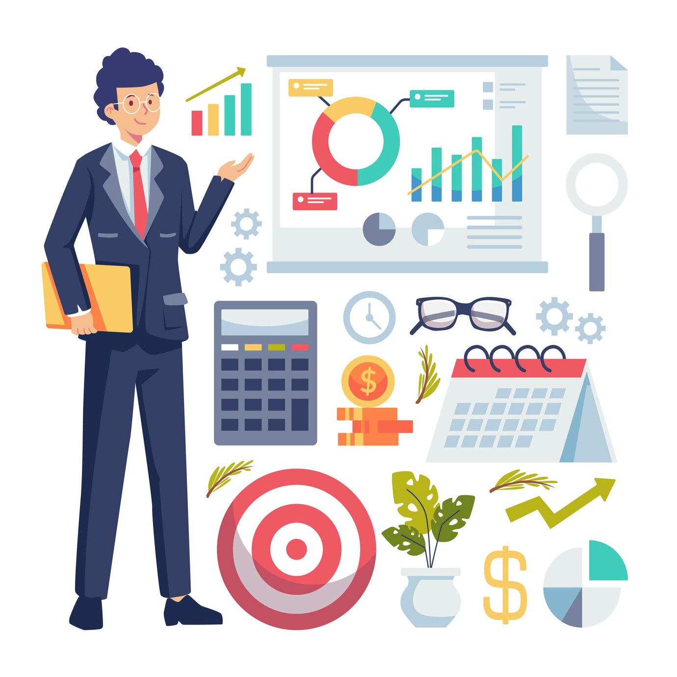 young-businessman-with-professional-equipment-work-cartoon-vector_24797-1921